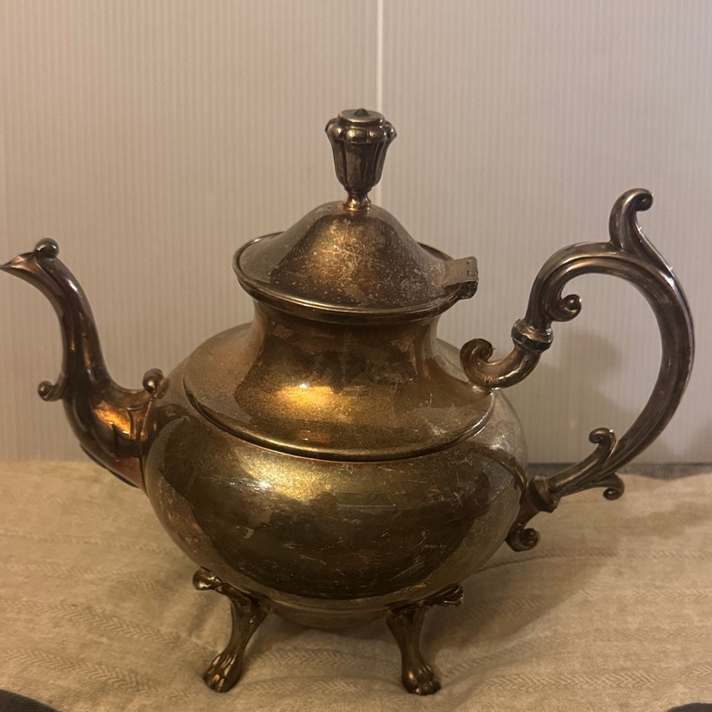 Eton Vintage Silver Plated Teapot